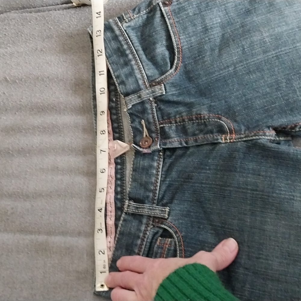 French connection  FCUK EMBROIDERED jeans - Picture 6 of 7